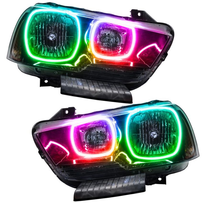 Oracle Lighting 7123-334 SMD Pre-Assembled Headlights, Non-HID, ColorSHIFT(tm) - No Controller