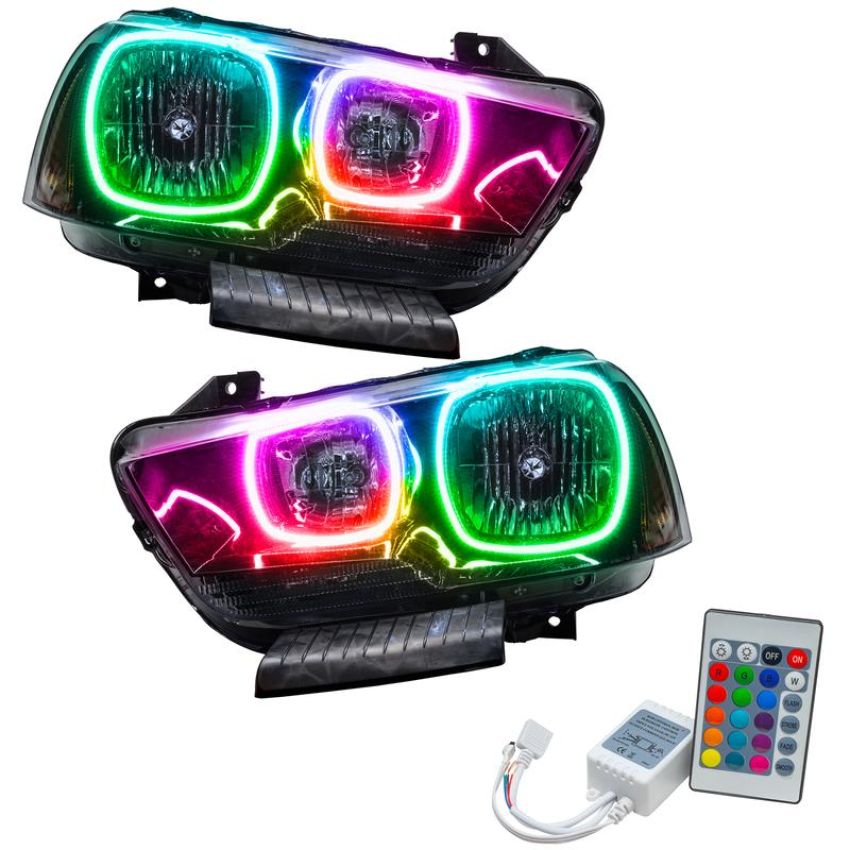 Oracle Lighting 7123-504 SMD Pre-Assembled Headlights, Non-HID, ColorSHIFT(tm) - Simple