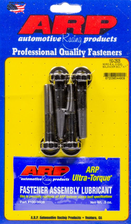 ARP ARP150-2505 Balancer Bolt Kit Ford 6.4L Diesel
