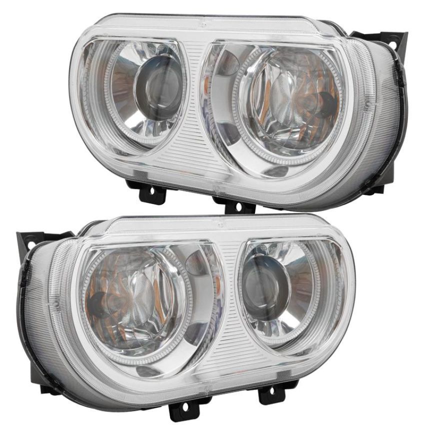 Oracle Lighting 7132-003 SMD Pre-Assembled Headlights, HID Style, Red