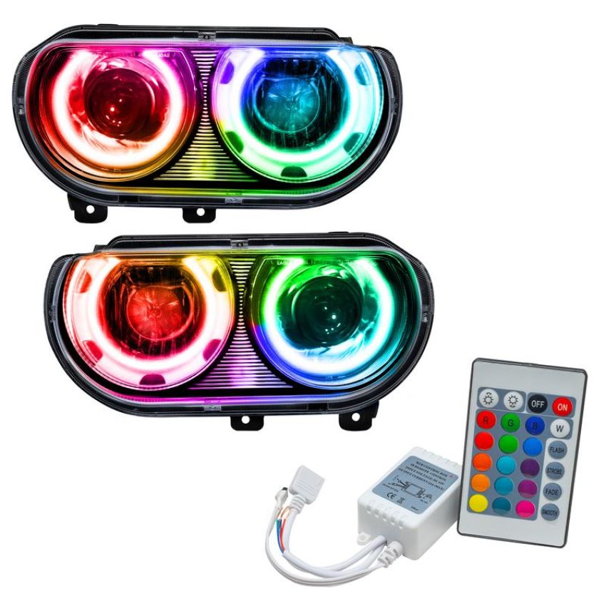 Oracle Lighting 7132-504 SMD Pre-Assembled Headlights, HID Style, ColorSHIFT(tm) - Simple