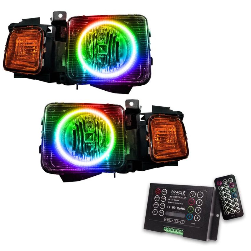Oracle Lighting 7133-333 SMD Pre-Assembled Headlights, Combo, ColorSHIFT(tm) 2.0