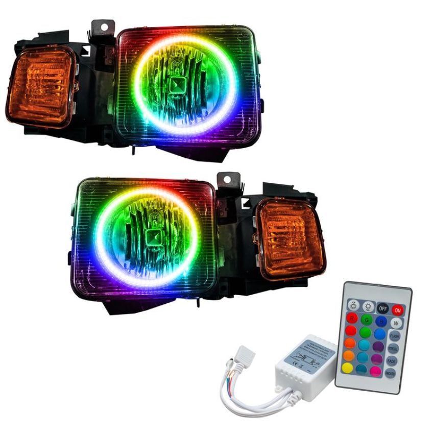 Oracle Lighting 7133-504 SMD Pre-Assembled Headlights, Combo, ColorSHIFT(tm) - Simple
