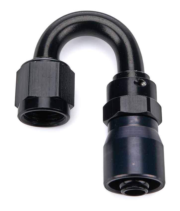 FRAGOLA FRG3118006 #6 180-Deg Crimp Hose Fitting