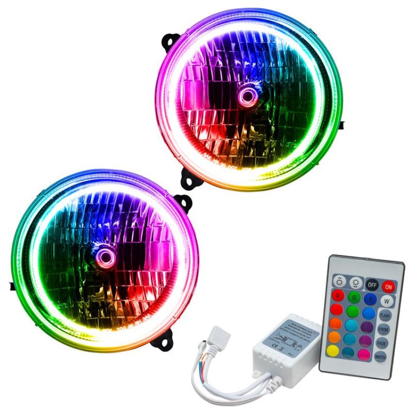Oracle Lighting 7135-504 SMD Pre-Assembled Headlights, ColorSHIFT(tm) - Simple