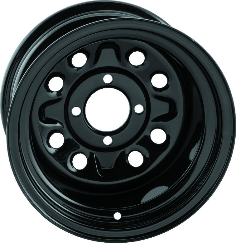 QuadBoss 608486 Steely Wheel 12X7 - 2+5 - 4/4
