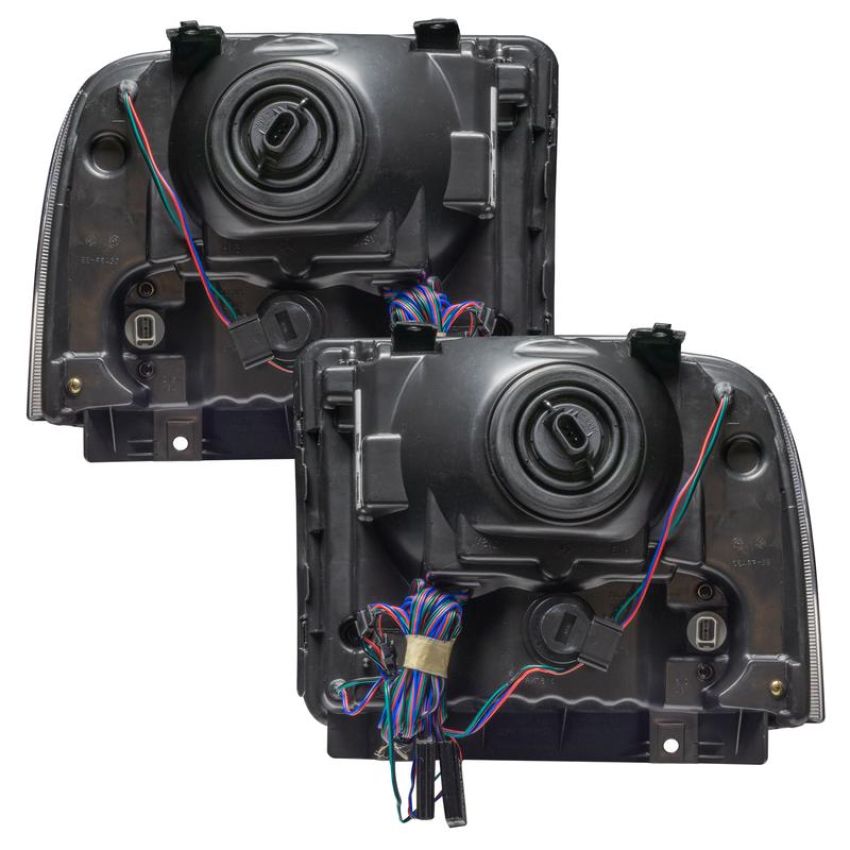 Oracle Lighting 7146-334 SMD Pre-Assembled Headlights, Chrome Bezel, ColorSHIFT(tm) - No Controller