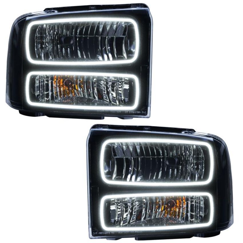 Oracle Lighting 7147-001 SMD Pre-Assembled Headlights, Black, White