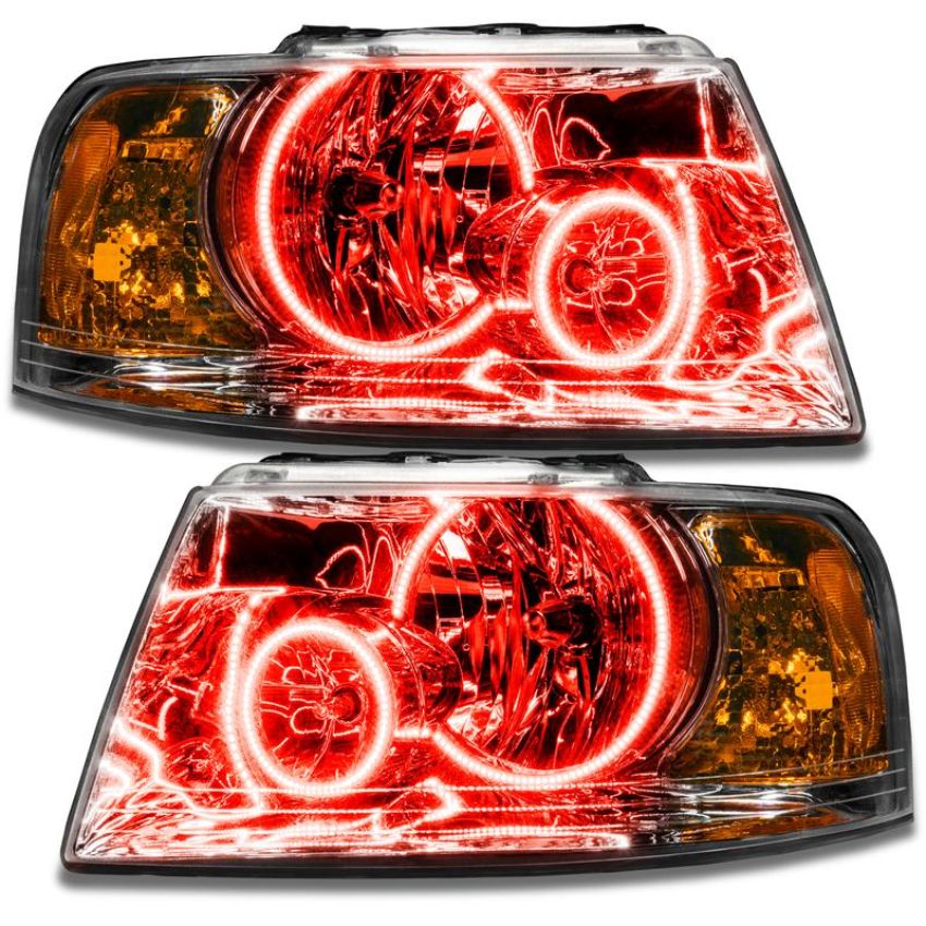 Oracle Lighting 7153-334 SMD Pre-Assembled Headlights, Chrome Bezel, ColorSHIFT(tm) - No Controller