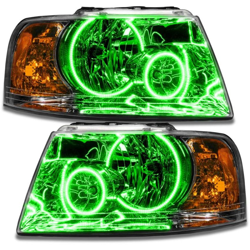 Oracle Lighting 7153-504 SMD Pre-Assembled Headlights, Chrome Bezel, ColorSHIFT(tm) - Simple