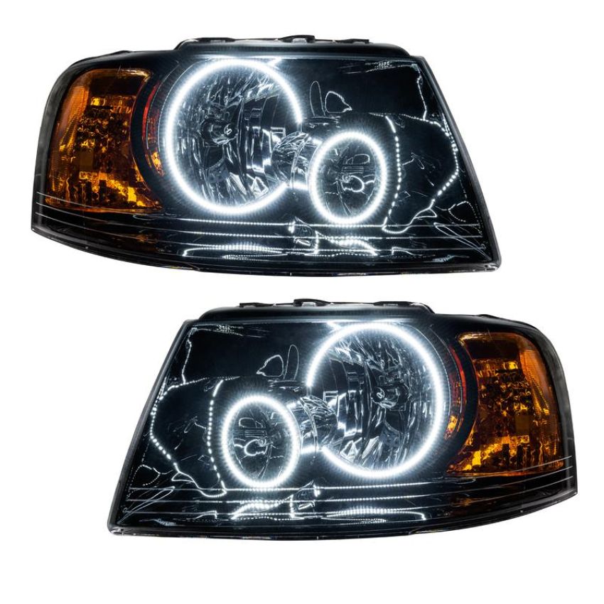 Oracle Lighting 7154-001 SMD Pre-Assembled Headlights, Black, White