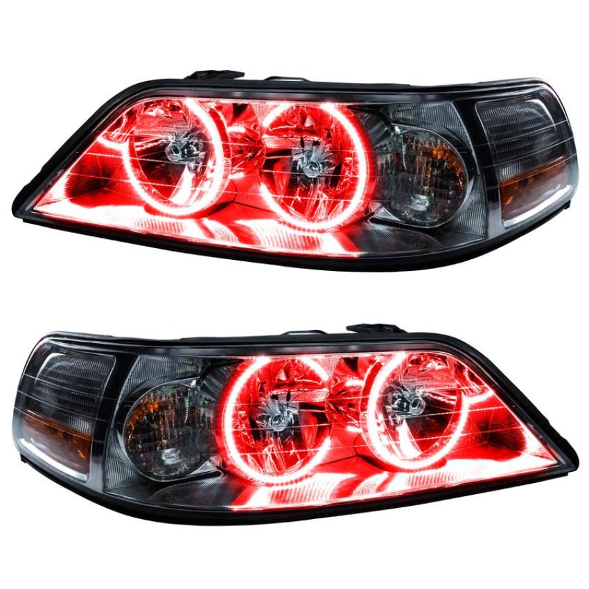 Oracle Lighting 7155-003 SMD Pre-Assembled Headlights, Non-HID, Red