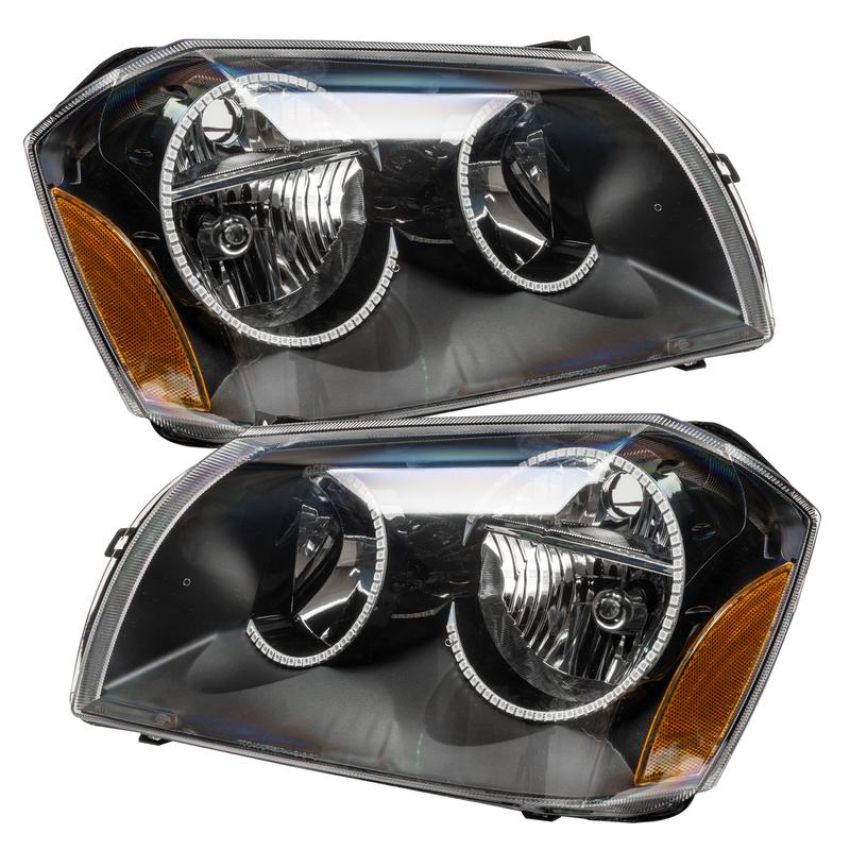 Oracle Lighting 7156-330 SMD Pre-Assembled Headlights, Black Bezel, ColorSHIFT