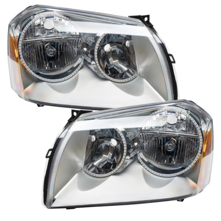 Oracle Lighting 7157-334 SMD Pre-Assembled Headlights, Chrome Bezel, ColorSHIFT(tm) - No Controller