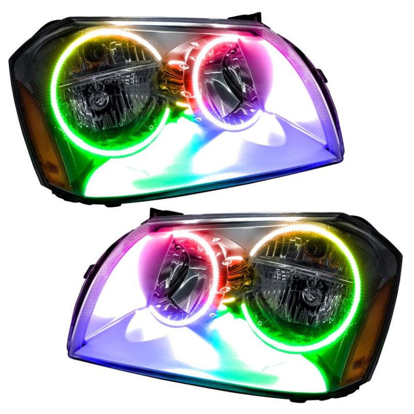 Oracle Lighting 7157-504 SMD Pre-Assembled Headlights, Chrome Bezel, ColorSHIFT(tm) - Simple