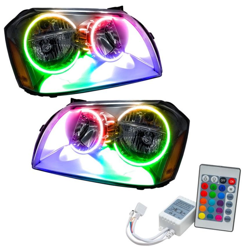 Oracle Lighting 7157-504 SMD Pre-Assembled Headlights, Chrome Bezel, ColorSHIFT(tm) - Simple
