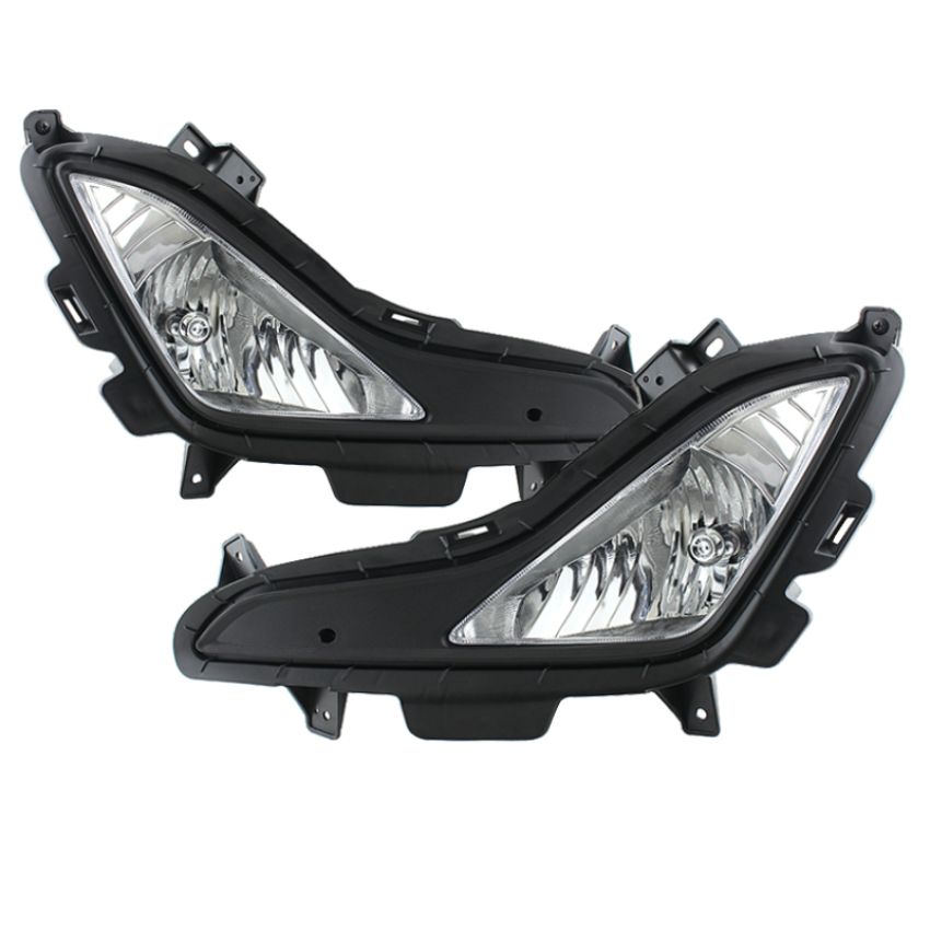SPYDER 5080462 OEM Style Fog Lights W/Switch - Clear