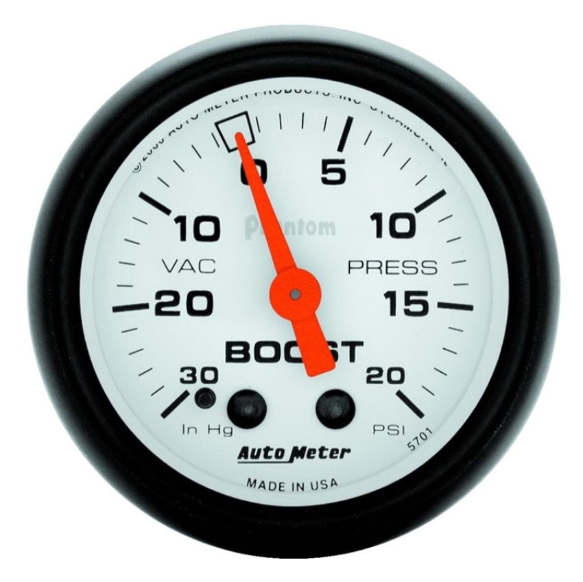 AUTOMETER ATM5701 2-1/16in Phantom Boost / Vacuum Gauge