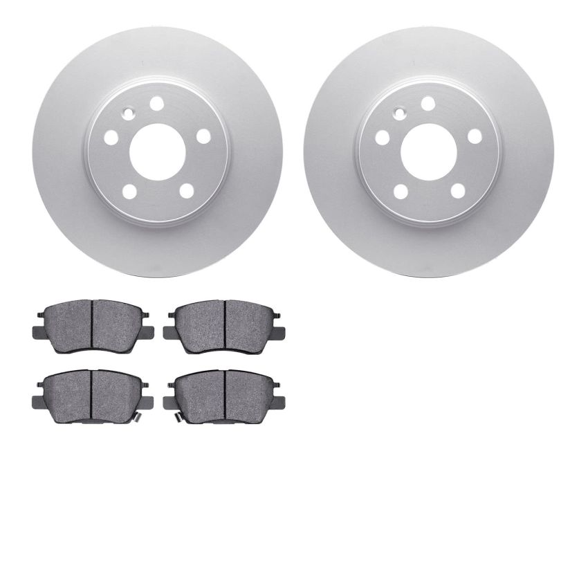 Dynamic Friction 4502-47086 Rotor Kit