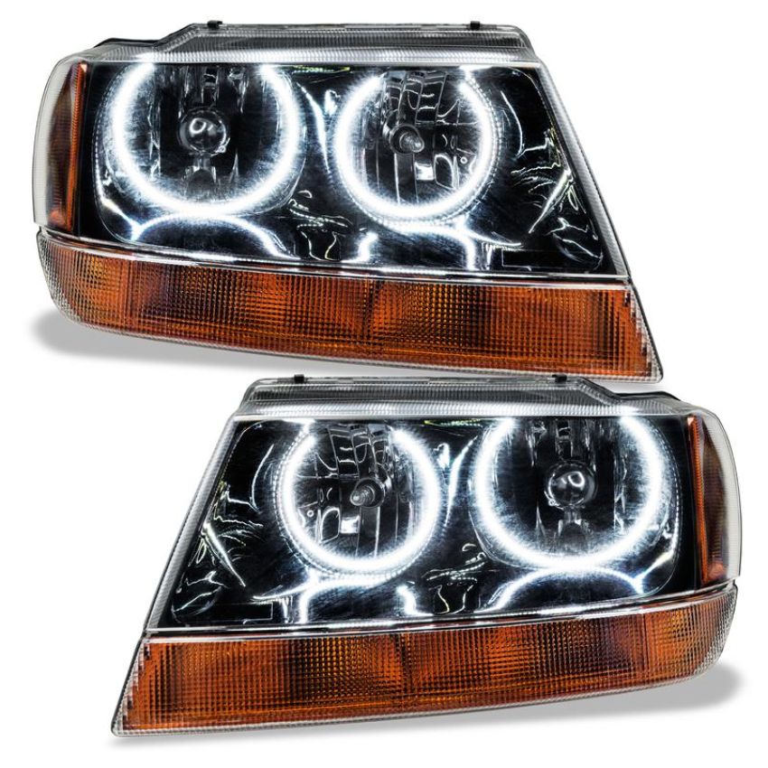Oracle Lighting 7167-001 SMD Pre-Assembled Headlights, Black, White