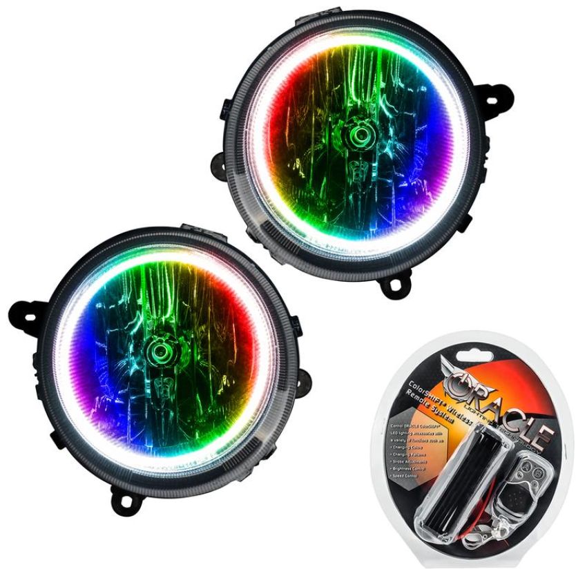 Oracle Lighting 7168-330 SMD Pre-Assembled Headlights, ColorSHIFT