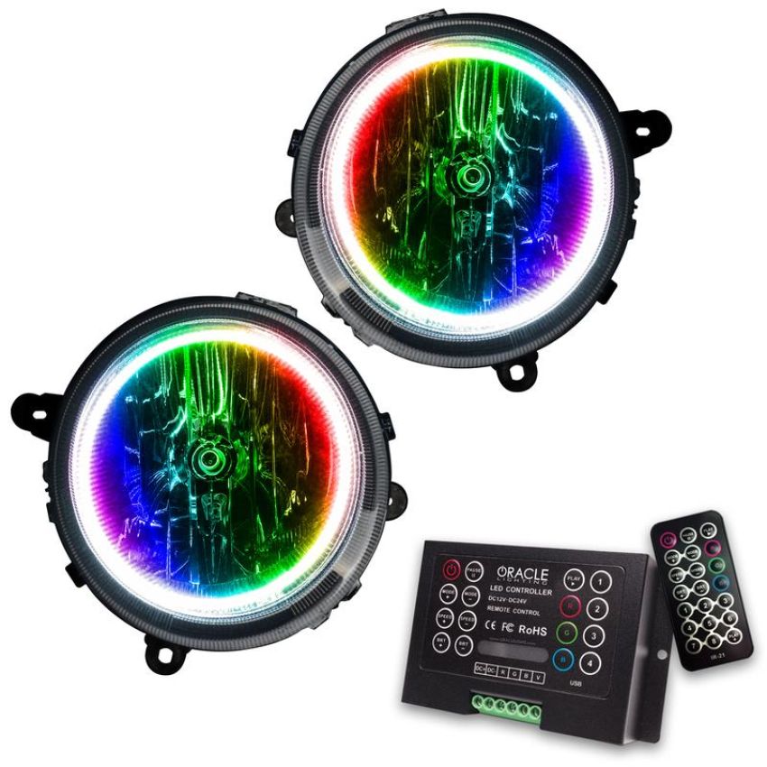 Oracle Lighting 7168-333 SMD Pre-Assembled Headlights, ColorSHIFT(tm) 2.0