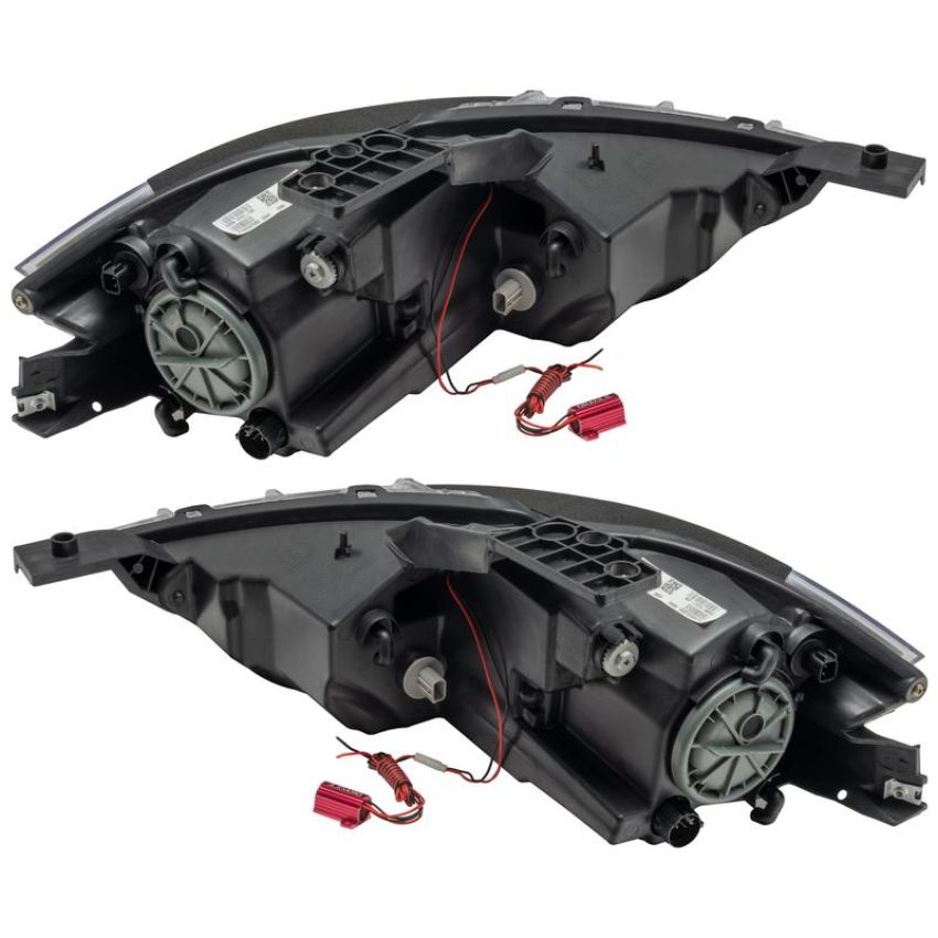 Oracle Lighting 7169-003 SMD Pre-Assembled Headlights, Halogen, Black, Red
