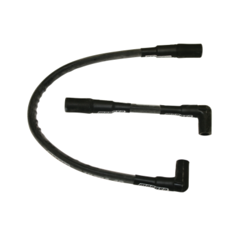 Moroso 28318 00-15 Harley-Davidson FLST/FXST Sleeved Ultra 40 Wire Set - Black