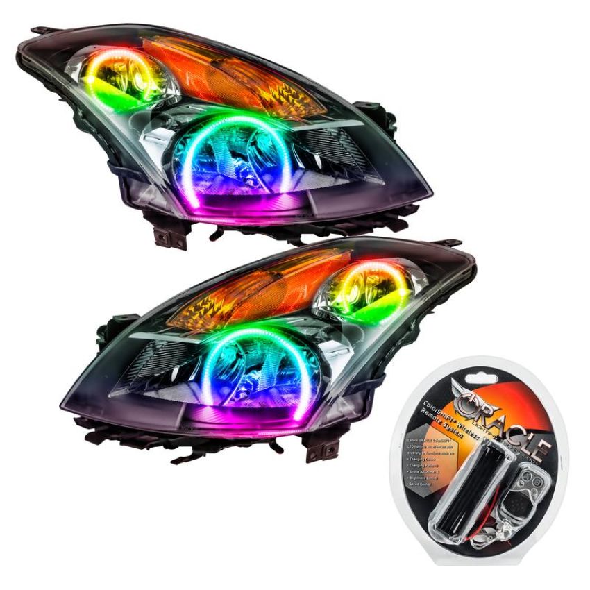 Oracle Lighting 7170-330 SMD Pre-Assembled Headlights, Black Bezel, ColorSHIFT