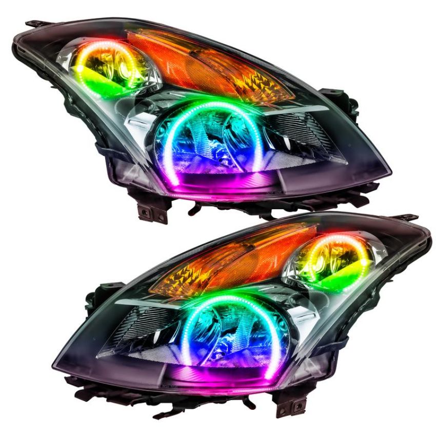 Oracle Lighting 7170-334 SMD Pre-Assembled Headlights, Black Bezel, ColorSHIFT(tm) - No Controller