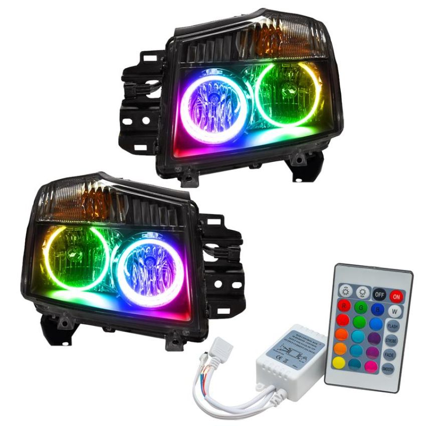 Oracle Lighting 7173-504 SMD Pre-Assembled Headlights, ColorSHIFT(tm) - Simple