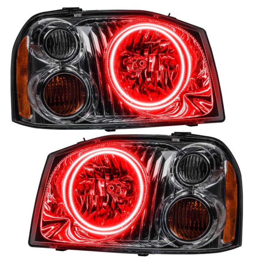 Oracle Lighting 7178-003 SMD Pre-Assembled Headlights, Dual Halo, Red