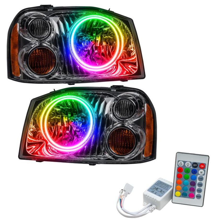 Oracle Lighting 7178-504 SMD Pre-Assembled Headlights, Dual Halo, ColorSHIFT(tm) - Simple
