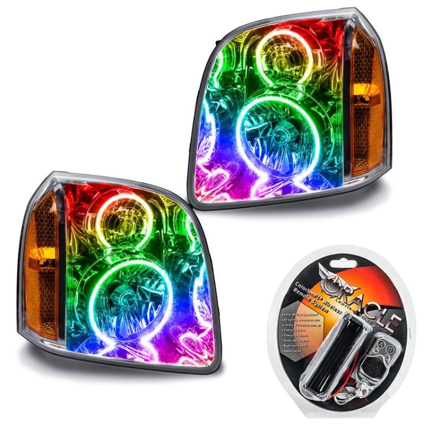 Oracle Lighting 7182-330 SMD Pre-Assembled Headlights, ColorSHIFT