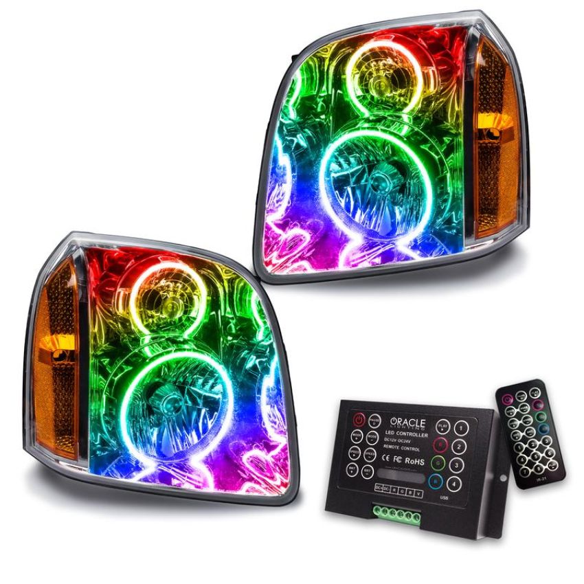 Oracle Lighting 7182-333 SMD Pre-Assembled Headlights, ColorSHIFT(tm) 2.0