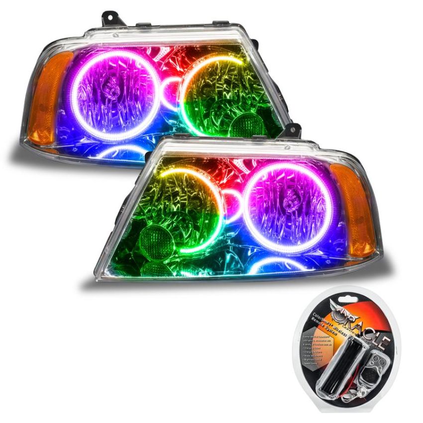 Oracle Lighting 7185-330 SMD Pre-Assembled Headlights, ColorSHIFT