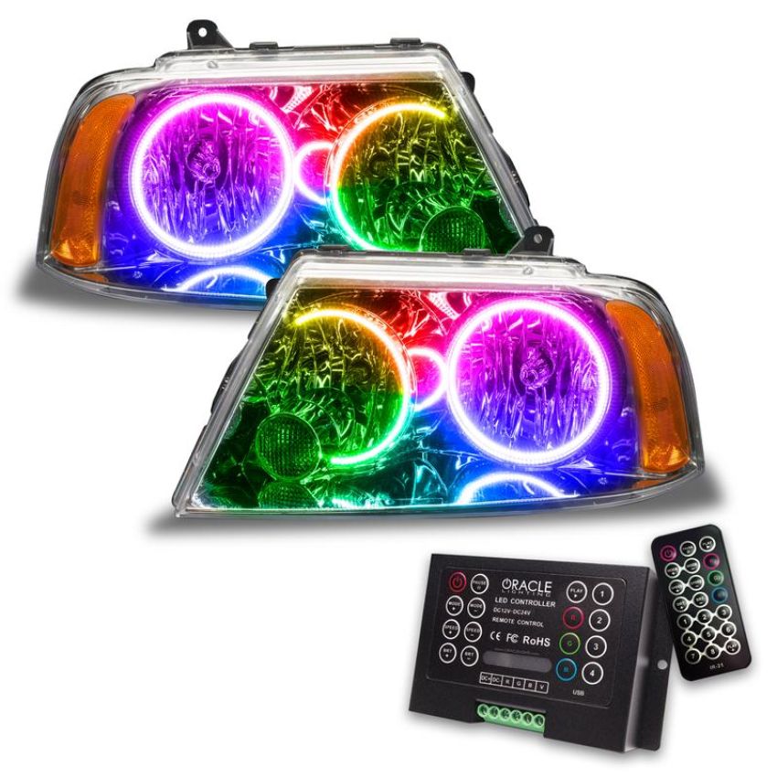 Oracle Lighting 7185-333 SMD Pre-Assembled Headlights, ColorSHIFT(tm) 2.0