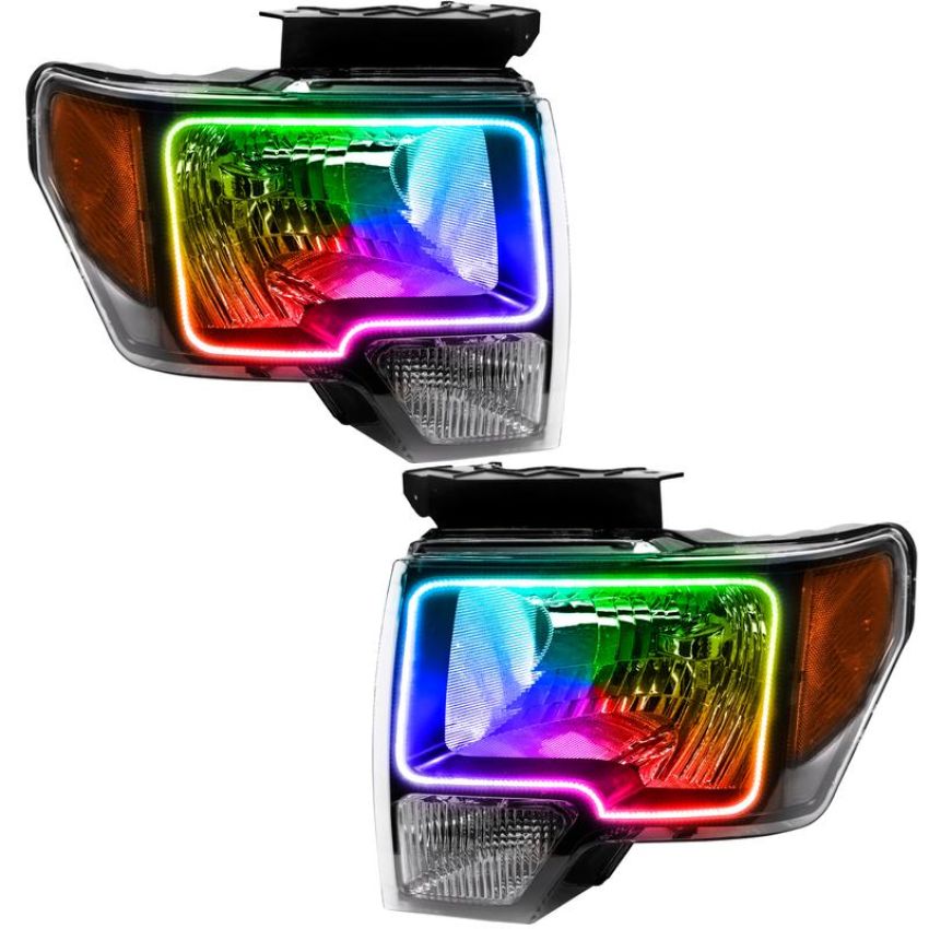 Oracle Lighting 7187-330 LED Pre-Assembled Headlights, ColorSHIFT