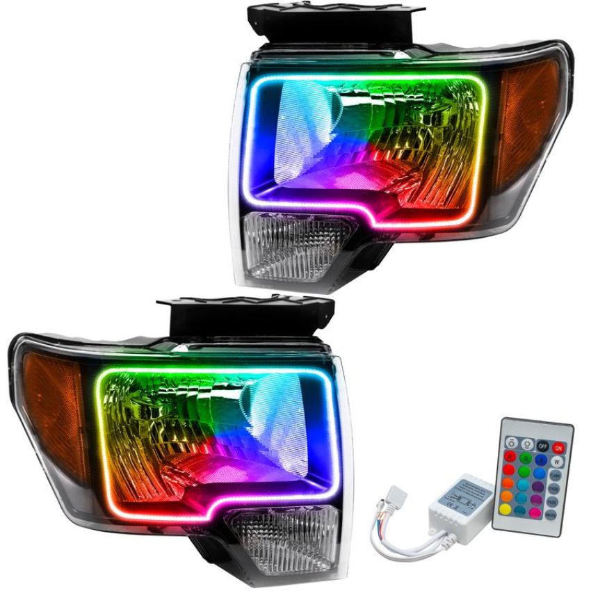 Oracle Lighting 7187-504 LED Pre-Assembled Headlights, ColorSHIFT(tm) - Simple