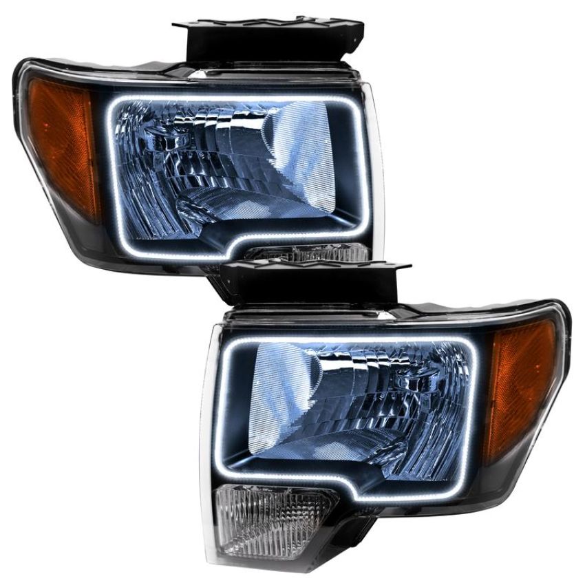 Oracle Lighting 7188-001 LED Pre-Assembled Headlights, Black, White