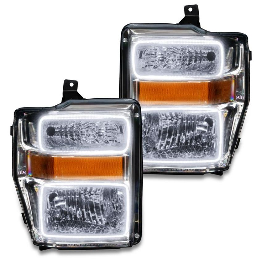 Oracle Lighting 7189-001 SMD Pre-Assembled Headlights, Chrome Bezel, White