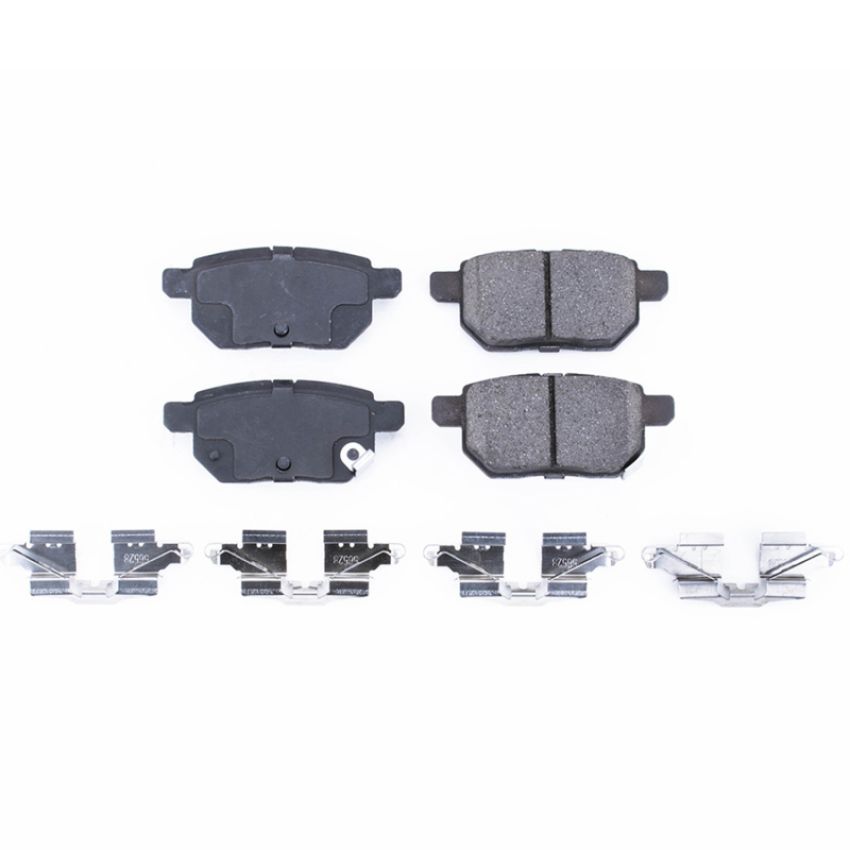 PowerStop 17-1354 PowerStop - Z17 Low-Dust Ceramic Brake Pads with Hardware