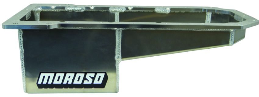 Moroso 27601 Mopar 5.7/6.1/6.4L (w/Rear Sump) Wet Sump 10qt 7.5in Aluminum Oil Pan