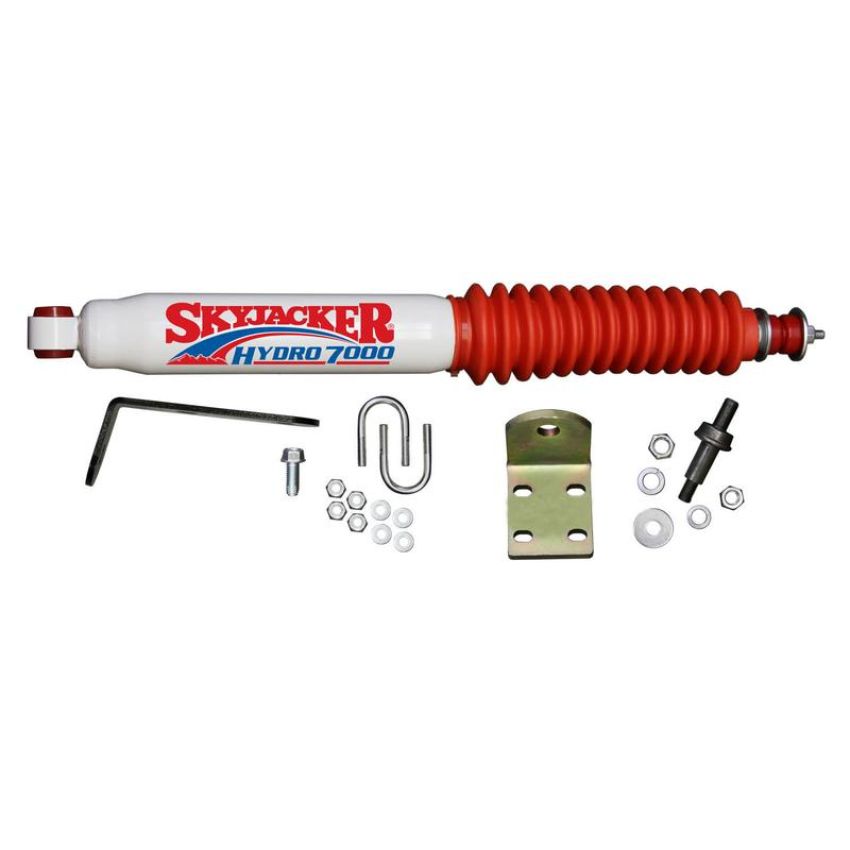 Skyjacker 7196 SNGL STAB KT WHITE W/RED BO