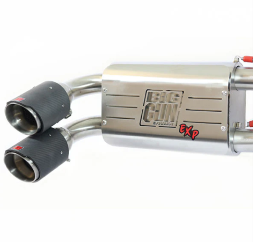 Big Gun 15-7962 15-23 Polaris RZR XP 1000/RZR XP 4 1000 Explorer Series Dual Slip On Exhaust