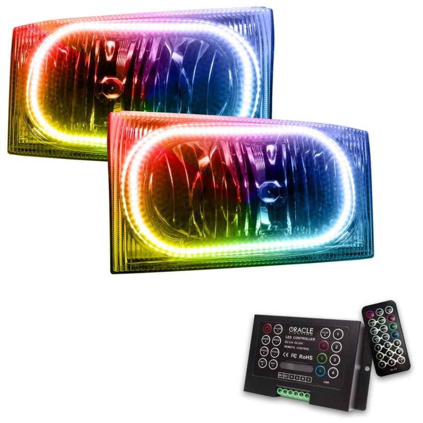Oracle Lighting 7199-333 LED Pre-Assembled Headlights, ColorSHIFT(tm) 2.0