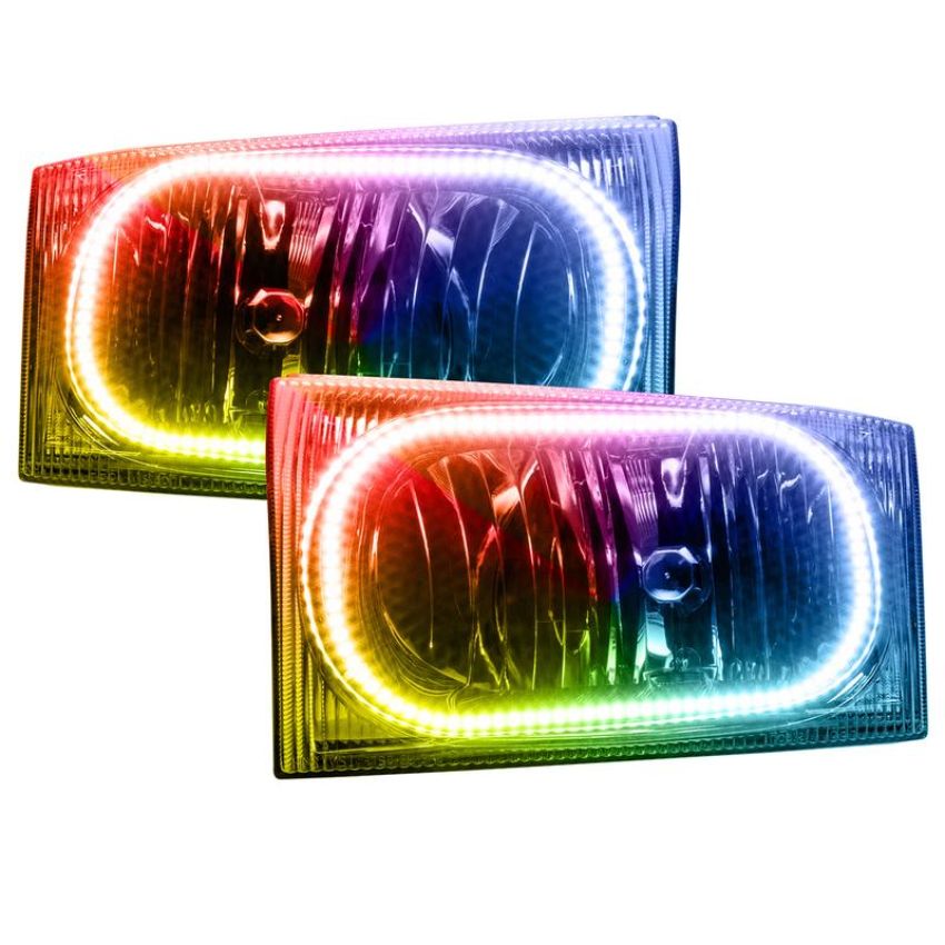 Oracle Lighting 7199-334 LED Pre-Assembled Headlights, ColorSHIFT(tm) - No Controller