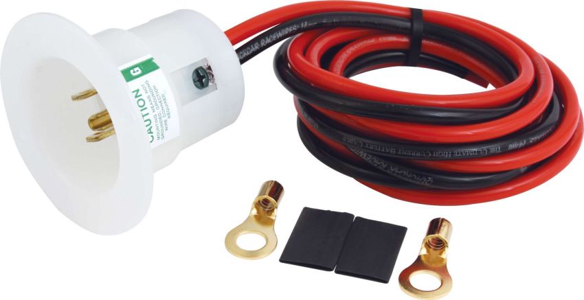 QUICKCAR RACING PRODUCTS QRP57-711 Remote Battery Charger Outlet