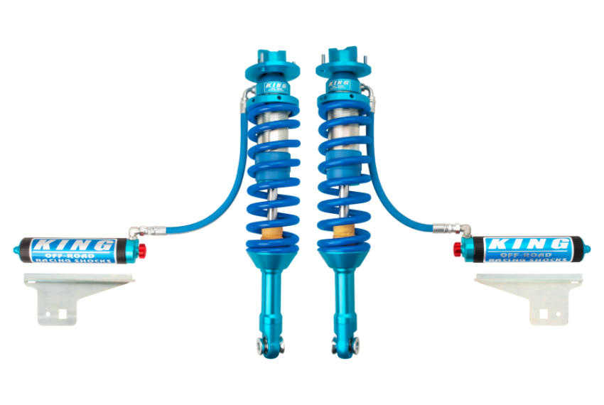 King Shocks 30001-407F 10-14 Ford F150 Raptor 4WD Front 3.0 Dia Remote Reservoir Coilover w/Adjuster (Pair)
