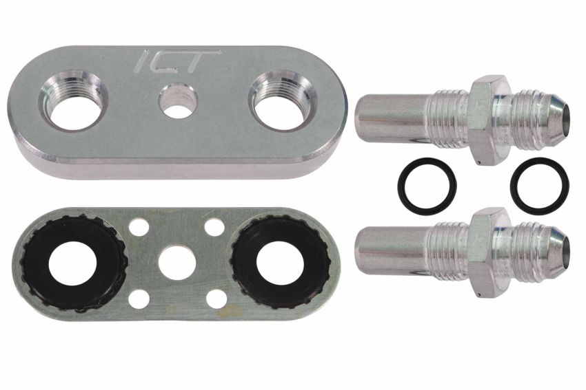 ICT BILLET ICT551121-6AN 6L80E 6L90E 8L90E Transm ission Cooler Line Adapt